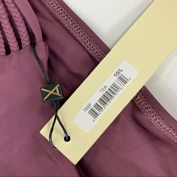 VITAMIN A NWT Jaydah Bikini Set in Tea Rose Large - Picture 12 of 12